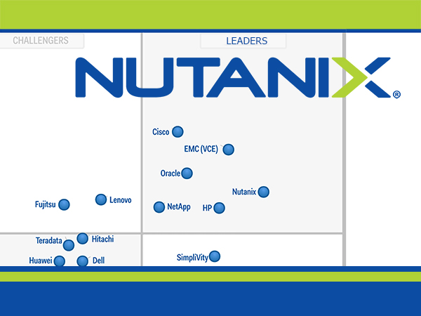 Nutanix вышла в Лидеры Gartner 2015 Magic Quadrant